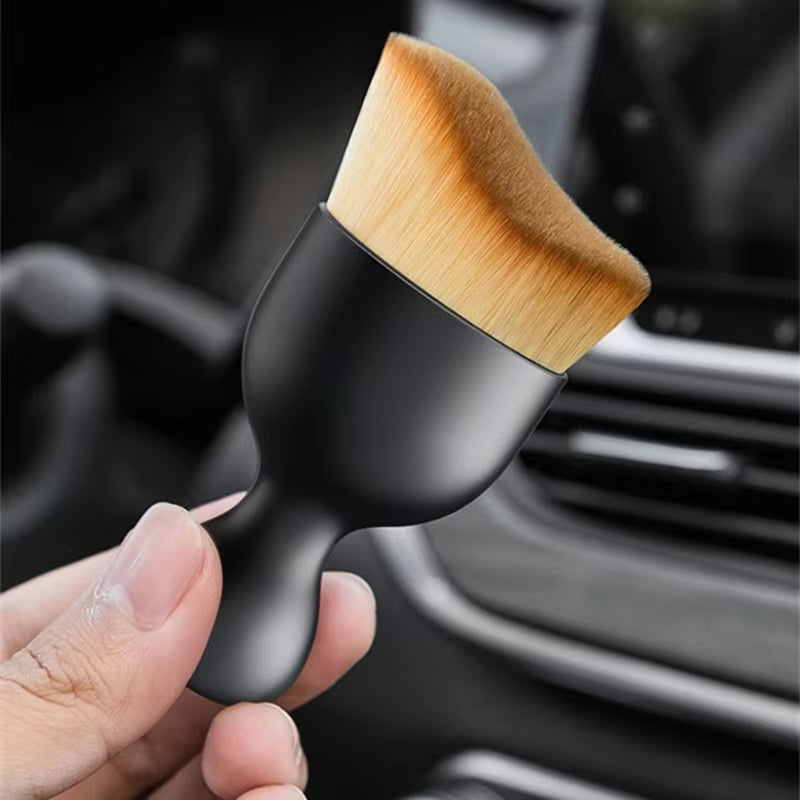 Car Interior Cleaning Brush Center Console Cleaning Brush Air Conditioning Outlet Brush Car Cleaning Accessories