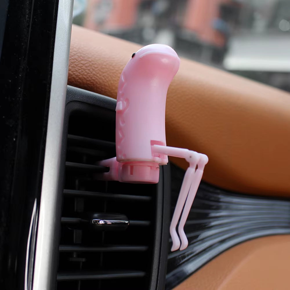 Car Freshener ABS Shaking Legs Eel Perfume Clip Ornaments Cute Automobiles Air Outlet Vents Solid Fragrance Smell Diffuser Gifts