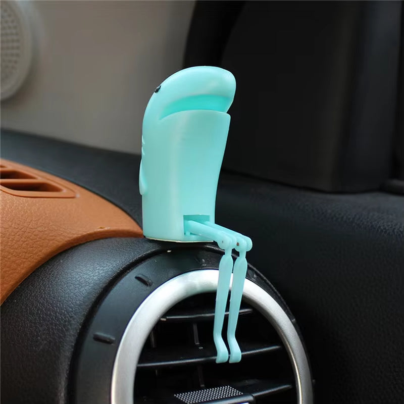 Car Freshener ABS Shaking Legs Eel Perfume Clip Ornaments Cute Automobiles Air Outlet Vents Solid Fragrance Smell Diffuser Gifts